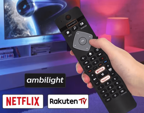 שלט תואם לטלויזיה חכמה פיליפס PHILIPS SMART  4K Smart LED TV