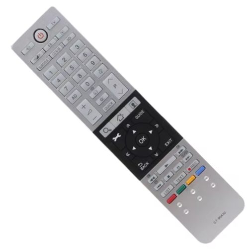 שלט תואם לטלוויזיה טושיבה TOSHIBA SMART TV דגם : CT-90430