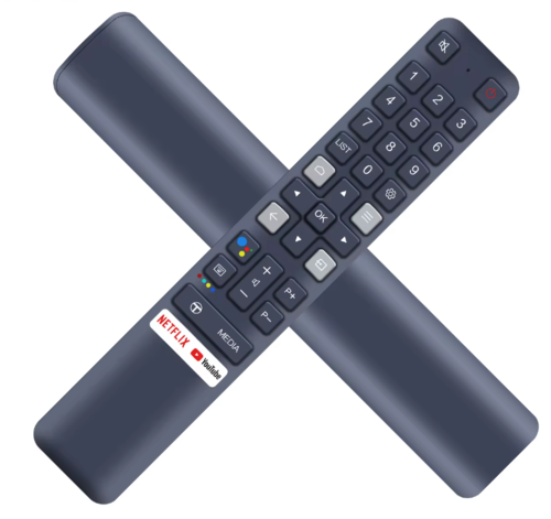 שלט תואם אוניברסלי לטלויזיה חכמה טיסיאל TCL SMART TV 