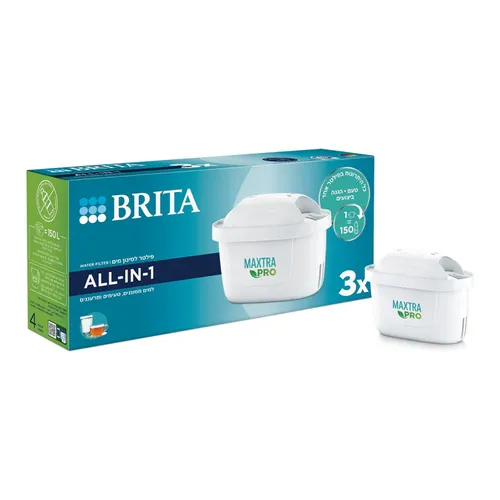 מארז 12 פילטרים בריטה מקסטרה פרו | BRITA MAXTRA PRO ALL-IN-1