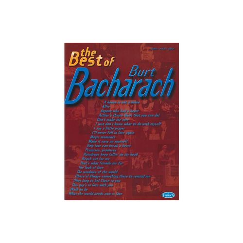 ספר תווים The Best Of Burt Bacharach (Piano/Vocal/Guitar)