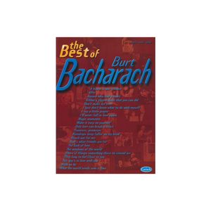 ספר תווים The Best Of Burt Bacharach (Piano/Vocal/Guitar)