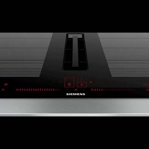 כיריים אינדוקציה עם קולט אדים 80 סמ מבית SIEMENS סימנס דגם EX875LX67E