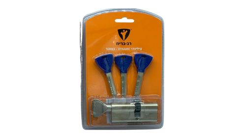צילינדר 76 גלגל רב בריח כפתור 