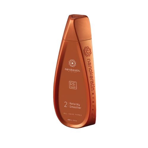 החלקה לשיער NANO SMOOTH לשיער אפרו ולכל סוגי השיער ננו קראטין ברישיון משרד הבריאות