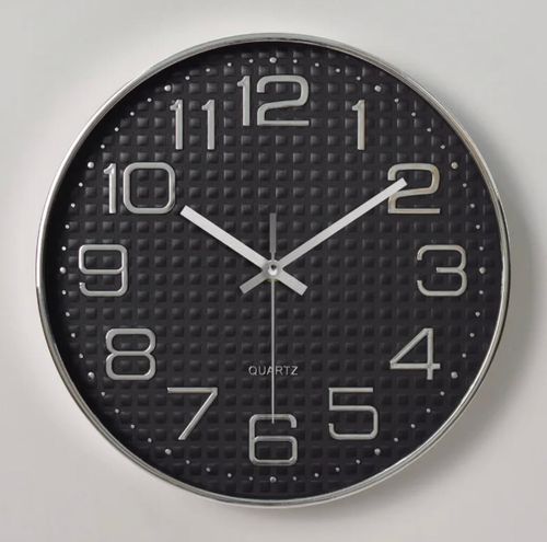 שעון קיר עגול QUARTZ T-1003