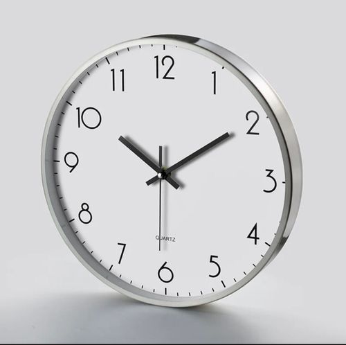 שעון קיר עגול QUARTZ T-1008