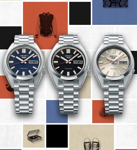 SEIKO SRPK87 SPORT 5 5 SNXS SERIES 