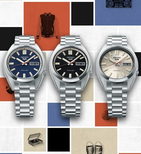 SEIKO SRPK91 SPORT 5 5 SNXS SERIES 