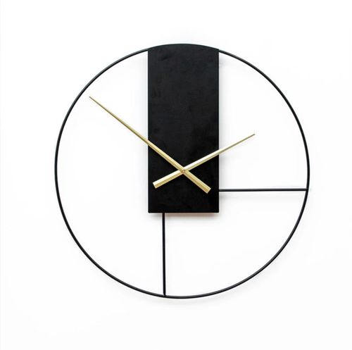 שעון קיר עגול גדול QUARTZ T-1007