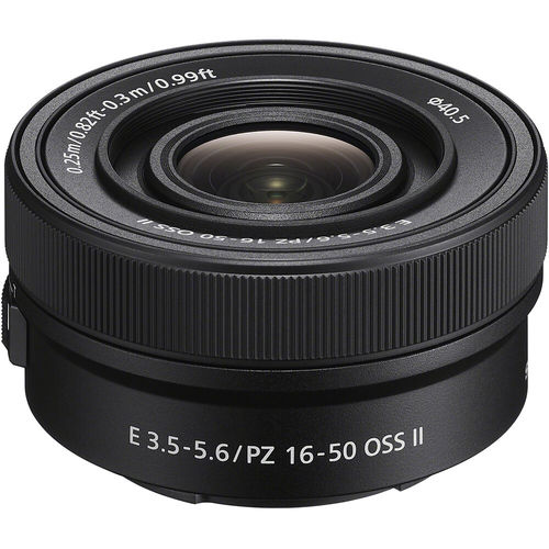 עדשה Sony E PZ 16-50mm f/3.5-5.6 OSS II (Black)