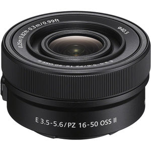 עדשה Sony E PZ 16-50mm f/3.5-5.6 OSS II (Black)