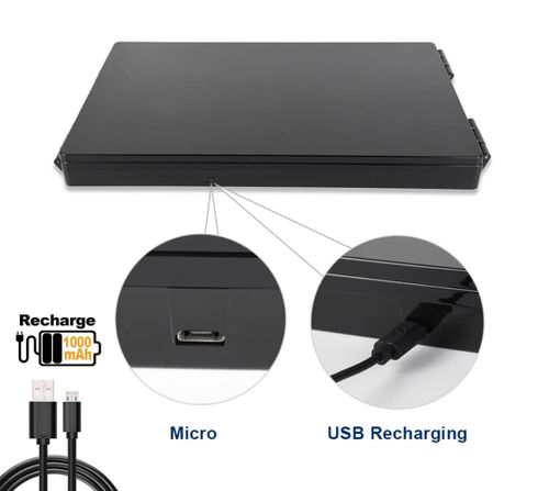 מראה עצמית משולשת עם תאורה STERNIK SELF MIRROR CY-043-1