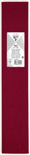 נייר קרפ איכותי מבית CLAIREFONTAINE (גרמניה) , גוון בורדו 95783C