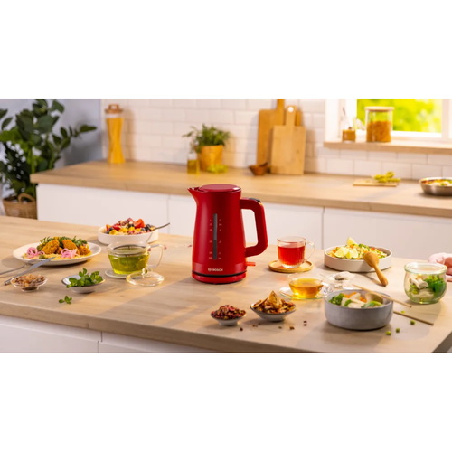קומקום חשמלי 1.7 ליטר Bosch בוש MyMoment TWK1M124 אדום