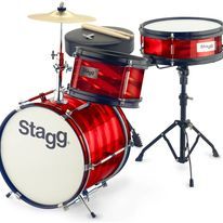 מערכת תופים ( לילדים ) Stagg | TIM JR 3/16B RD