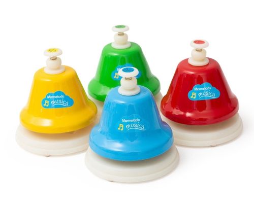 סט 8 פעמוני נגינה לילדים