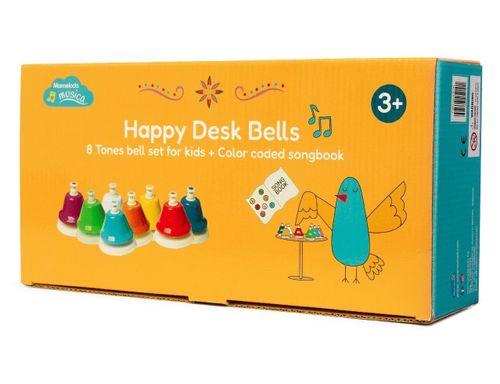 סט 8 פעמוני נגינה לילדים