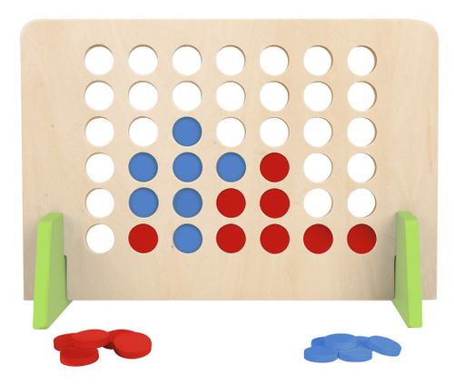 משחק 4 בשורה מעץ