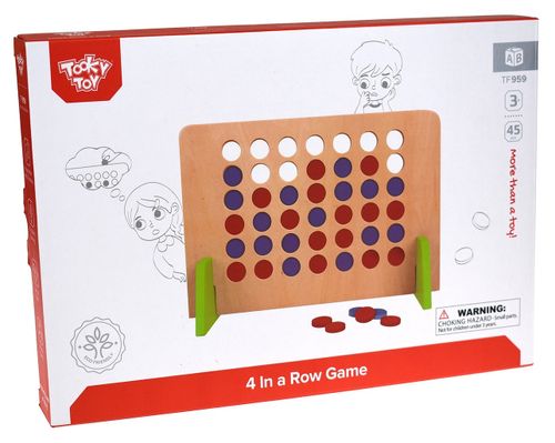 משחק 4 בשורה מעץ