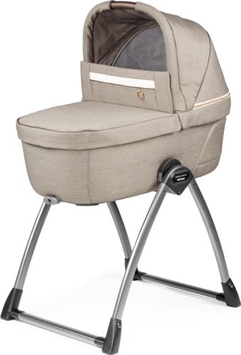 עגלת תינוק ולוצ'ה Veloce עם מנגנון נסיעה חלק, אמבטיה מרווחת ומשודרגת עם מעמד - צבע Mon Amour