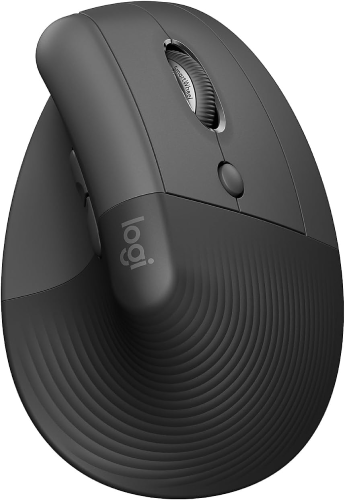 עכבר ארגונומי אנכי אלחוטי שחור Logitech Lift Vertical Ergonomicברפאלי - refali.co.il