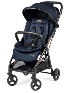 סלפי פלוס Selfie Plus טיולון קליל עם קיפול אוטומטי, גגון XXL לילדים עד משקל 22 ק"ג - כחול Blue Shine