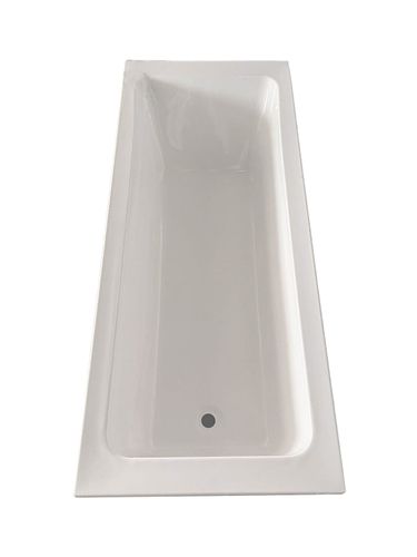 אמבטיה אקרילית דגם סידני 120/70 לבנה