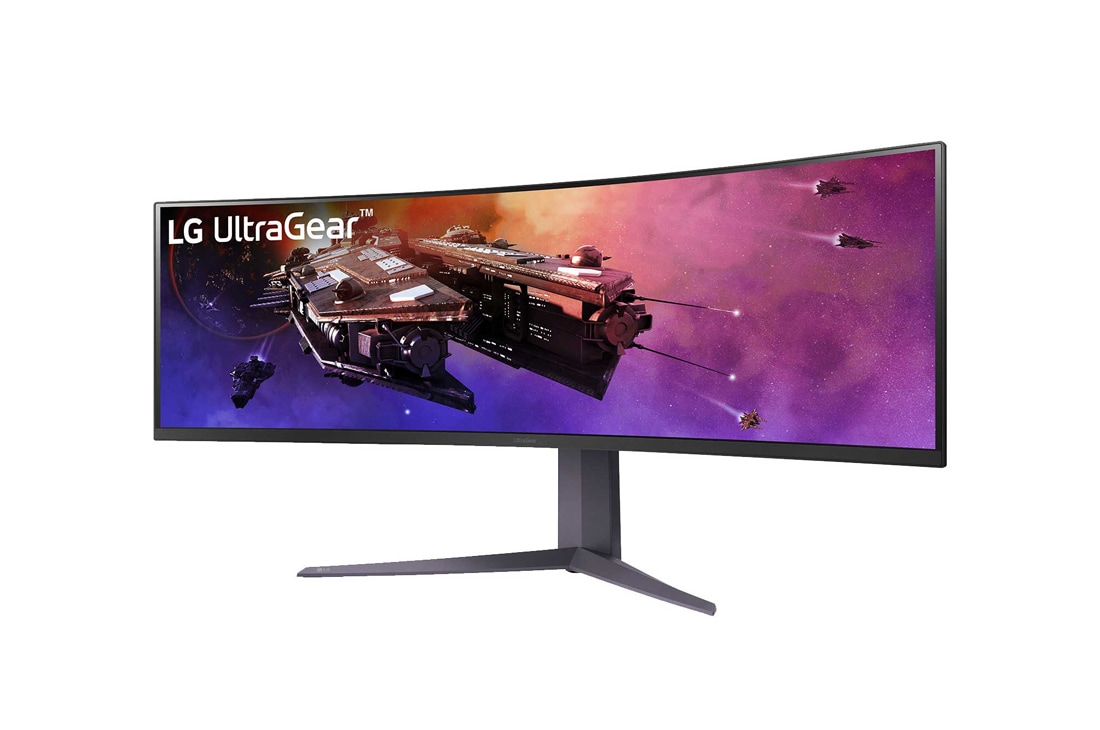 מסך גיימינג "45 Gaming קעור Curved 5120X1440 LG 45GR75DC-B