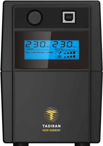 ‏אל פסק Tadiran Pro 1200VA Plus LCD - Gen 3 תדיראן