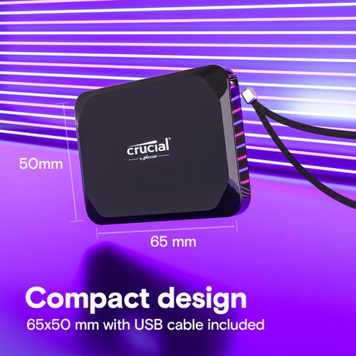 דיסק קשיח חיצוני Crucial X9 4TB Portable SSD