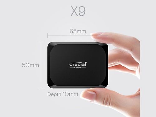 דיסק קשיח חיצוני Crucial X9 4TB Portable SSD