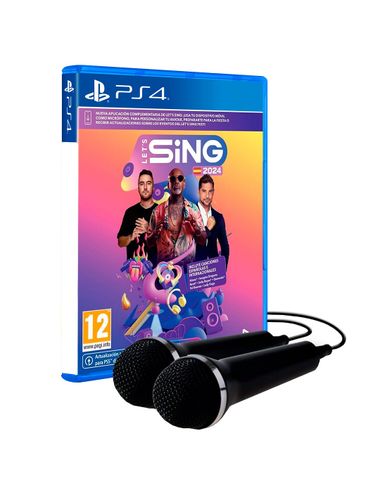 Let´s Sing 2024  2 Mic Pack Ps4