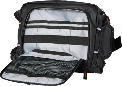 תיק מותן פוקס שחור כולל שקית שתיה -FOX 5L LUMBAR HYDRATION PACK