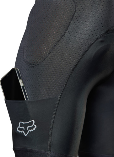 מכנס מיגון שחור קצר  - BASEFRAME PRO SHORT V24