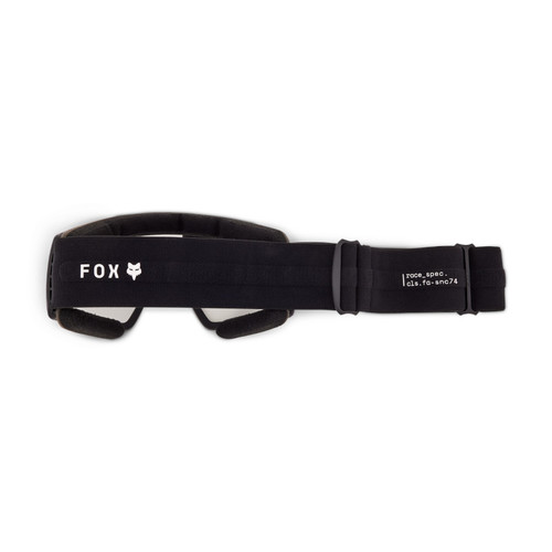 משקפי אבק לאופניים פוקס שחור - FOX PUREVUE GOGGLES V25