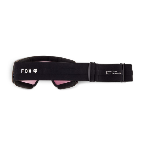 משקפי אבק לאופניים פוקס שחור / עדשה כהה ורוד- FOX PUREVUE GOGGLES V25
