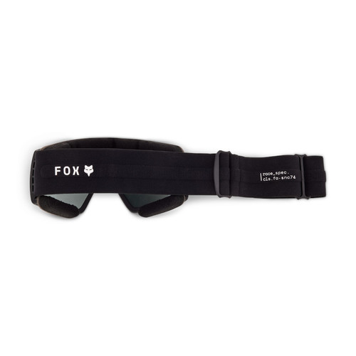 משקפי אבק לאופניים פוקס שחור / עדשה כהה זהב - FOX PUREVUE GOGGLES V25