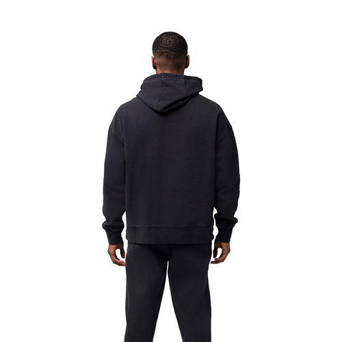 קפוצ'ון פליז אוברסייז פוקס שחור - FOX WOODMARK OVERSIZED PO FLEECE V25
