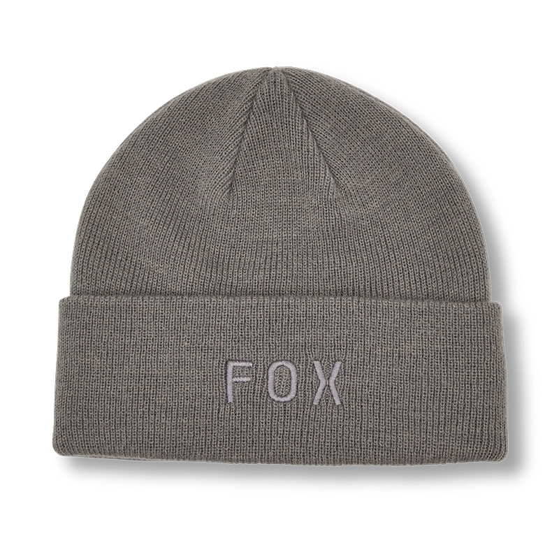 כובע צמר פוקס אפור - FOX WOODMARK BEANIE V25