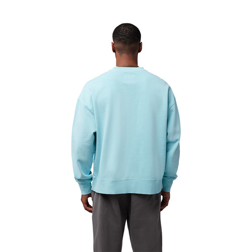 חולצת פליז פוקס אוברסייז כחול - FOX WOODMARK OVERSIZED FLEECE CREW V25