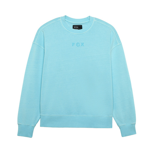 חולצת פליז פוקס אוברסייז כחול - FOX WOODMARK OVERSIZED FLEECE CREW V25