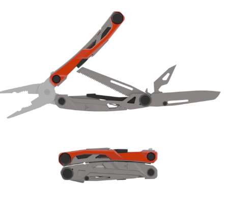 אולר משולב TRUE - Ti POCKET MULTI TOOL