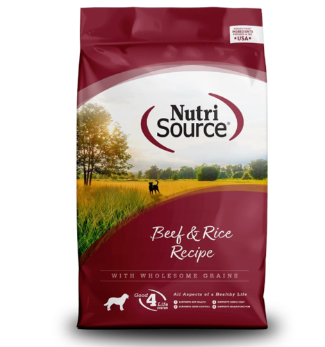 Nutri Source נוטריסורס בקר ואורז 11.8 ק