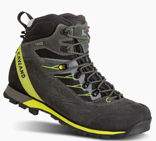 נעל מטיילים LEGACY GTX אפור/ צהוב - KAYLAND 