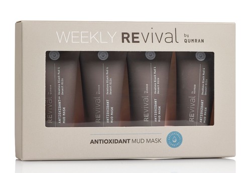 מארז מסכת בוץ נוגדת חמצון Revival Weekly Antioxidant Mud Mask Kit 4X20ml