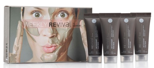 מארז מסכת בוץ נוגדת חמצון Revival Weekly Antioxidant Mud Mask Kit 4X20ml