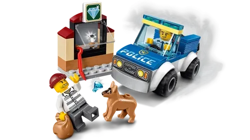 לגו יחידת כלבנים משטרתית 60241