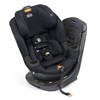כסא בטיחות מסתובב פיט 360 Fit עם בדי קלירטקס ClearTex ללא כימיקלים ומנגנון התקנה LeverLock - שחור - Obsidian צ'יקו