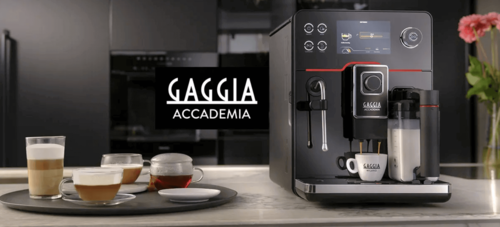 Gaggia Accademia Glass black